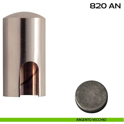 Cappuccio in ottone per cerniere anuba ø13 mm Reguitti 820AN013 argento