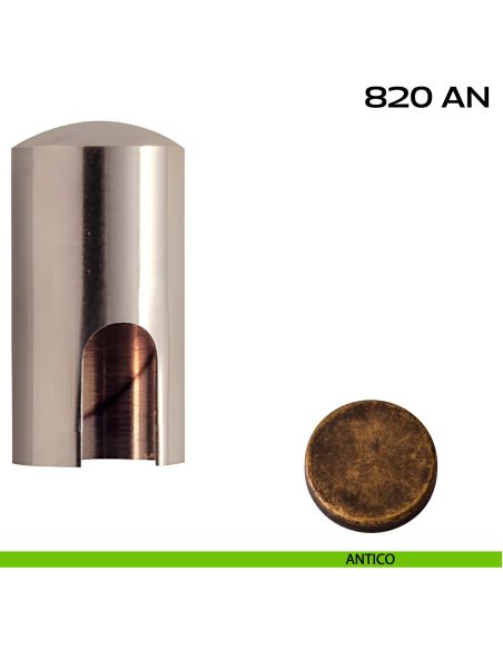 Cappuccio in ottone per cerniere anuba ø13 mm Reguitti 820AN013 antico