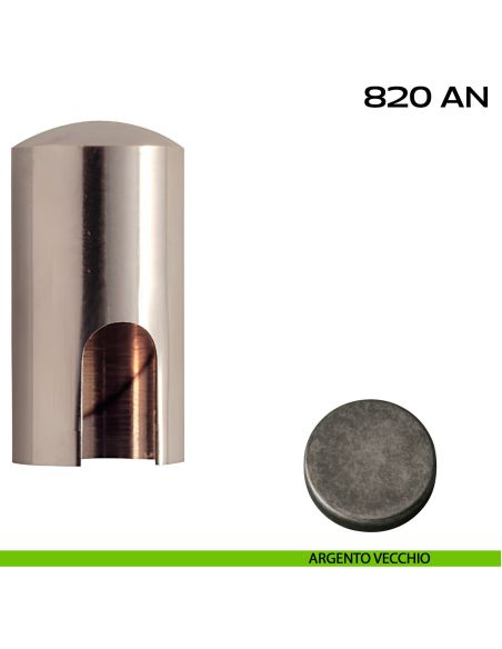 Cappuccio in ottone per cerniere anuba ø16 mm Reguitti 820AN016 argento
