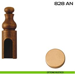 Cappuccio in ottone per cerniere anuba ø13 mm Reguitti 828AN013 2