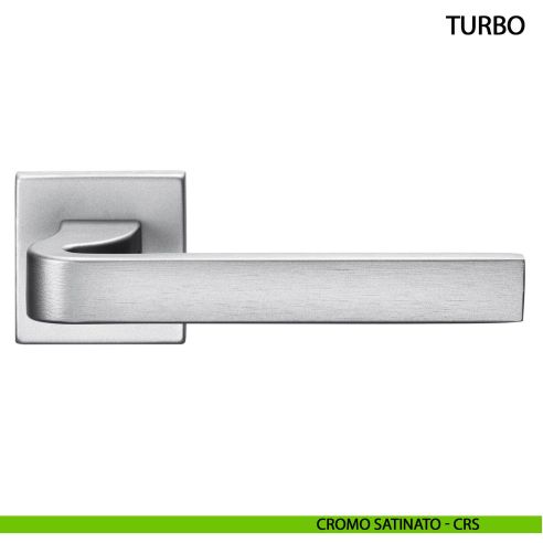 Maniglia per porta Turbo Arieni cromo satinato