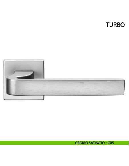 Maniglia per porta Turbo Arieni cromo satinato