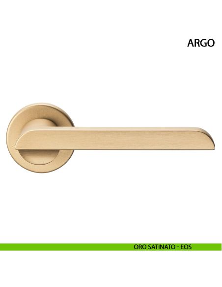 Maniglia per porta Argo Arieni ottone satinato
