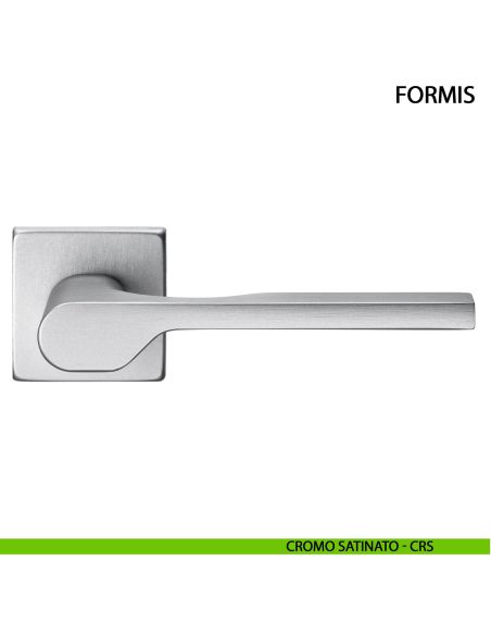 Maniglia per porta Formis Arieni cromo satinato