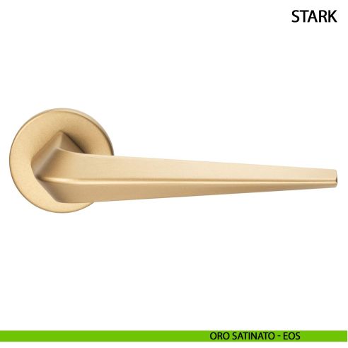 Maniglia per porta Stark Arieni ottone satinato