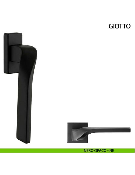 Maniglia per finestra Giotto Arieni nero