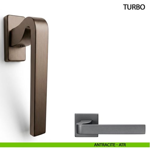 Maniglia per finestra Turbo Arieni antracite