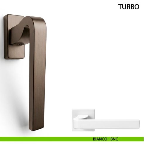 Maniglia per finestra Turbo Arieni bianco