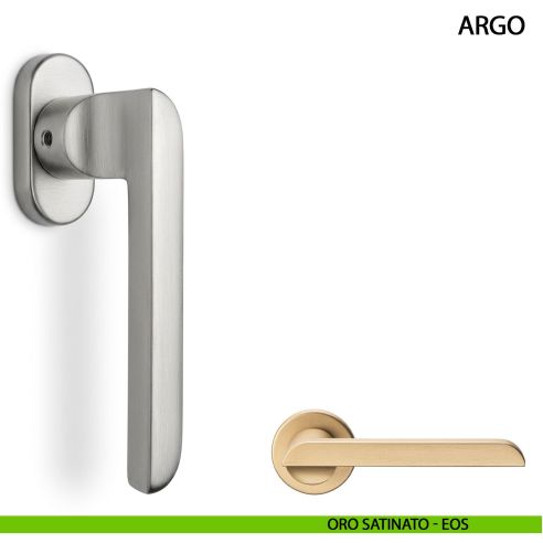 Maniglia per finestra Argo Arieni oro satinato