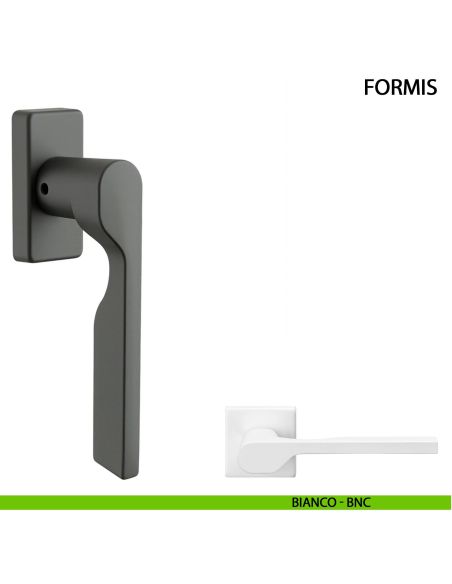 Maniglia per finestra Formis Arieni bianco
