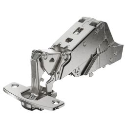Cerniera Hettich Sensys 165° ammortizzata per ante in mezza battuta