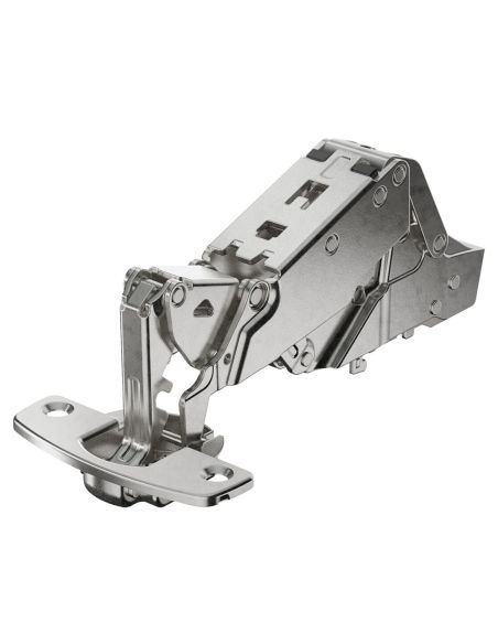 Cerniera Hettich Sensys 165° ammortizzata per ante in mezza battuta