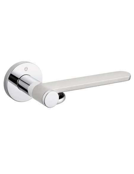 Maniglia per porta Clip Ghidini con rosetta tonda