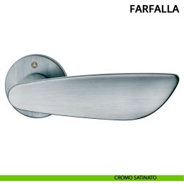 Maniglia per porta Farfalla Ghidini con rosetta tonda 2