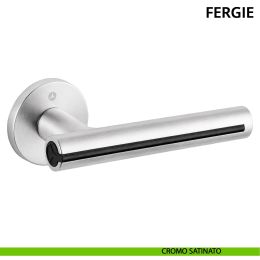 Maniglia per porta Fergie Ghidini con rosetta tonda 2