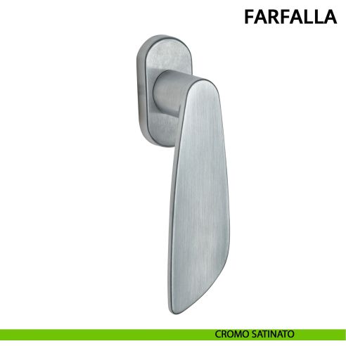 Maniglia per finestra DK Farfalla Ghidini satinato