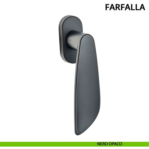 Maniglia per finestra DK Farfalla Ghidini nero
