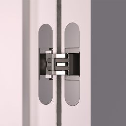 Cerniera a scomparsa per porta Koblenz K2700 cromo satinato 2