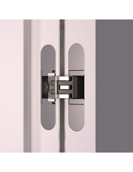 Cerniera a scomparsa per porta Koblenz K2700 cromo satinato