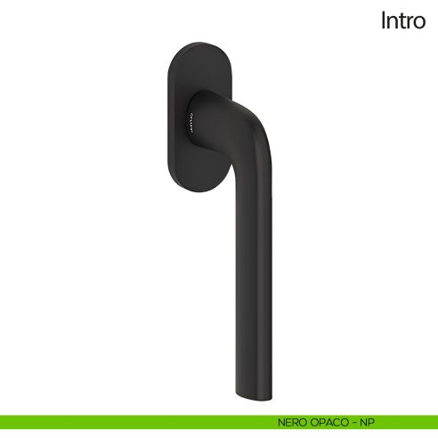 Maniglia per finestra martellina DK Intro Olivari nero