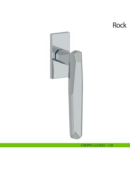 Maniglia per finestra martellina DK Rock Olivari cromo