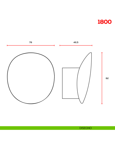 Appendiabiti a muro in zama 1800 Mital disegno