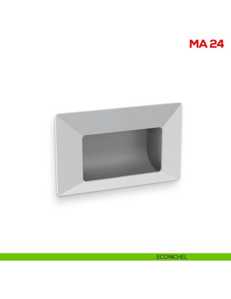 Maniglia incasso per mobile Mital MA24 econichel