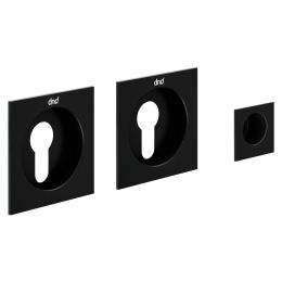 Maniglia incasso Master Quadra con foro yale dnd