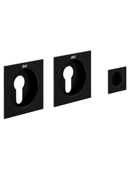 Maniglia incasso Master Quadra con foro yale dnd