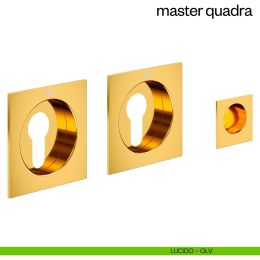 Maniglia incasso Master Quadra con foro yale dnd 2