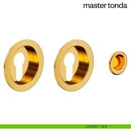 Maniglia incasso Master Tonda con foro yale dnd 2