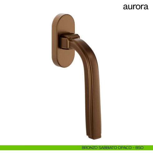 Maniglia per finestra martellina DK Aurora dnd bronzo