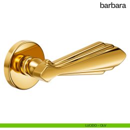 Maniglia per porta Barbara Dnd Handles con rosetta tonda 2