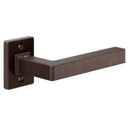 Maniglia per porta Angela Dnd Handles con rosetta quadrata