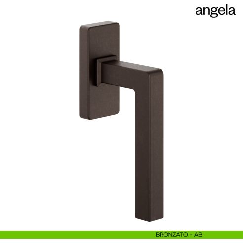 Maniglia per finestra martellina DK Angela dnd bronzato