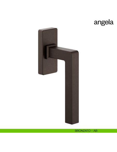 Maniglia per finestra martellina DK Angela dnd bronzato