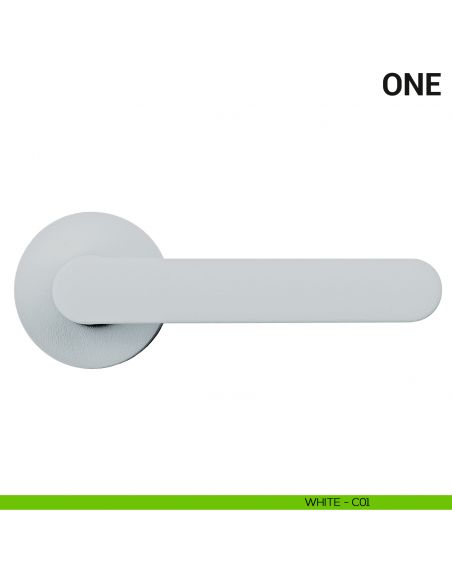 Maniglia per porta One Colombo Design Mood Collection white