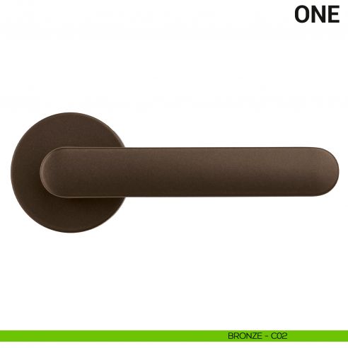 Kombo Box Colombo Design con maniglia One e Serratura SpinOff Krona Koblenz bronze