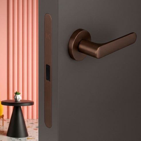 Kombo Box Colombo Design con maniglia One e Serratura SpinOff Krona Koblenz bronze
