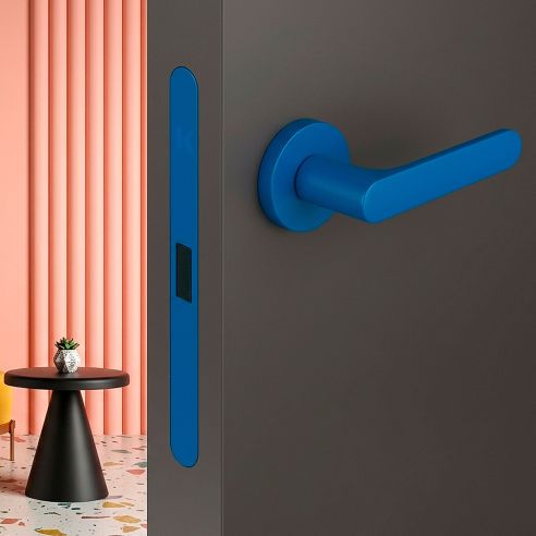 Kombo Box Colombo Design con maniglia One e Serratura SpinOff Krona Koblenz capri blue