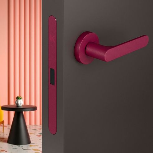 Kombo Box Colombo Design con maniglia One e Serratura SpinOff Krona Koblenz claret violet
