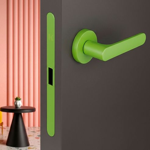 Kombo Box Colombo Design con maniglia One e Serratura SpinOff Krona Koblenz lime green