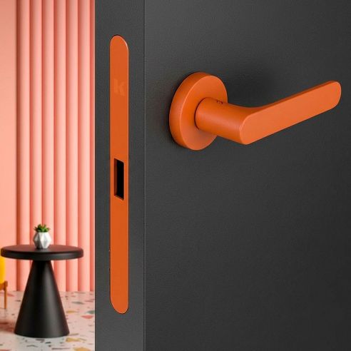 Kombo Box Colombo Design con maniglia One e Serratura SpinOff Krona Koblenz sunset orange