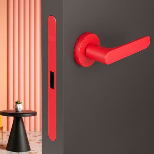 Kombo Box Colombo Design con maniglia One e Serratura SpinOff Krona Koblenz strawberry red
