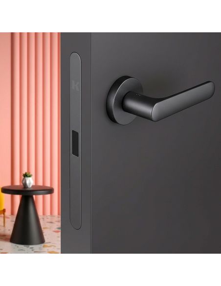 Kombo Box Colombo Design con maniglia One e Serratura SpinOff Krona Koblenz titan