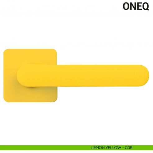 Kombo Box Colombo Design con maniglia OneQ e Serratura SpinOff Krona Koblenz lemon yellow