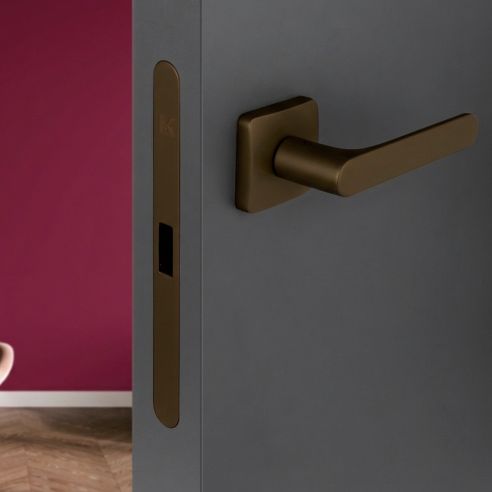 Kombo Box Colombo Design con maniglia OneQ e Serratura SpinOff Krona Koblenz bronze