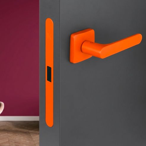 Kombo Box Colombo Design con maniglia OneQ e Serratura SpinOff Krona Koblenz sunset orange