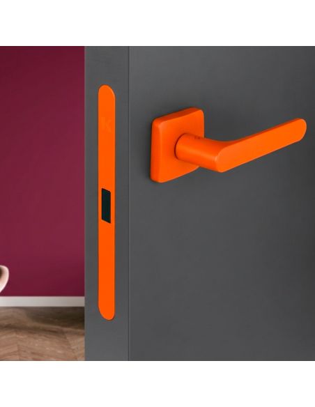 Kombo Box Colombo Design con maniglia OneQ e Serratura SpinOff Krona Koblenz sunset orange