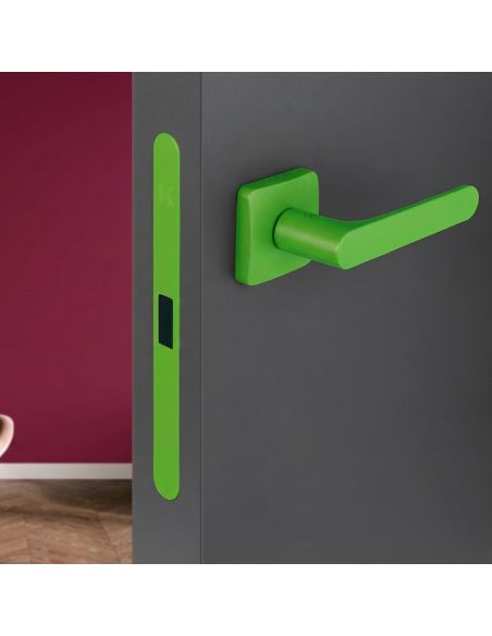 Kombo Box Colombo Design con maniglia OneQ e Serratura SpinOff Krona Koblenz lime green